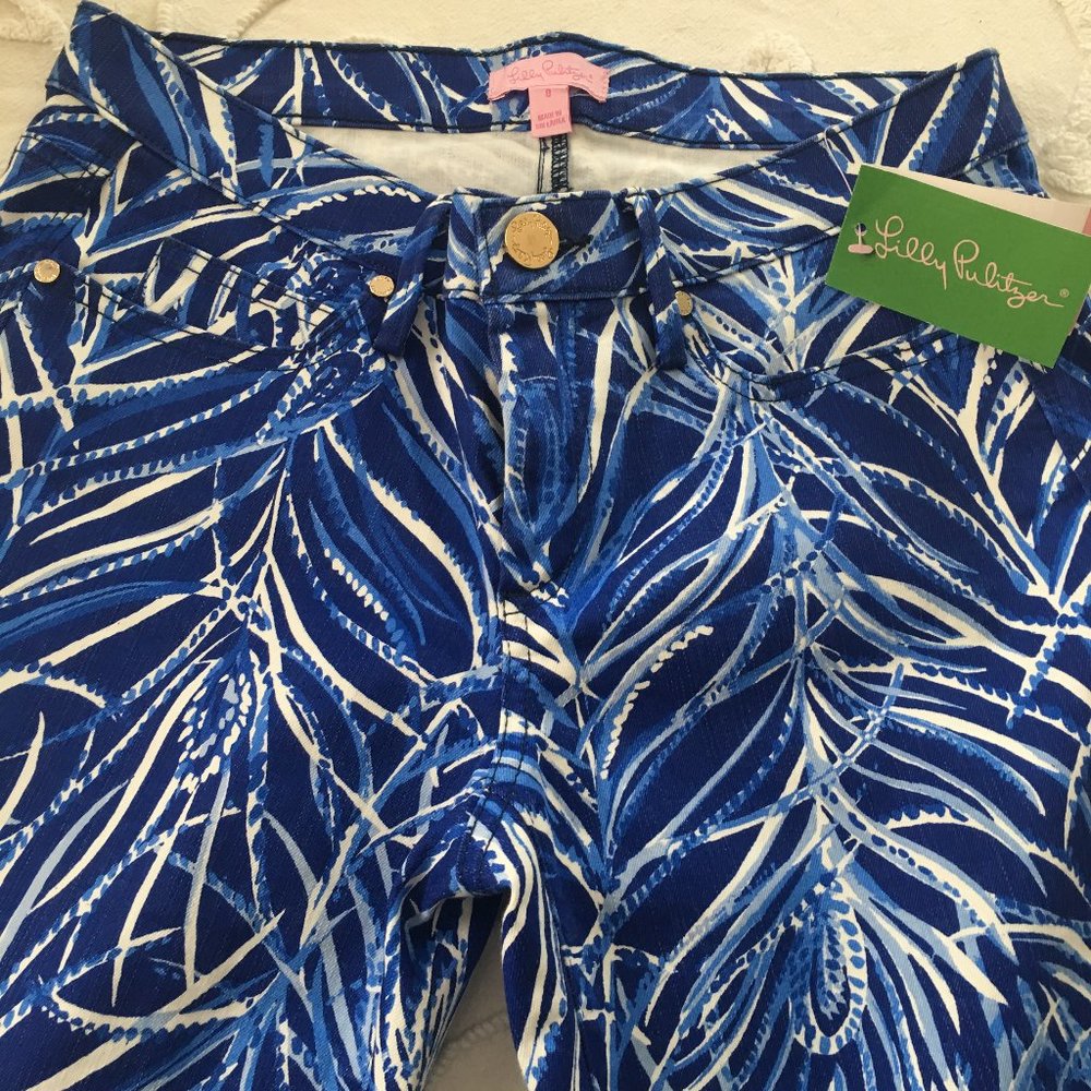 Lilly Pulitzer South Ocean Skinny Crop Jeans NWT